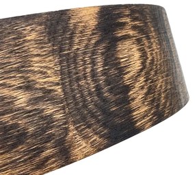 Brilagi - LED stropné svietidlo CARVALHO SMOKEY LED/36W/230V dub priemer 47,5 cm