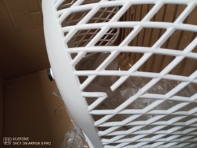 AKCIA Biela plastová stolička CORRAL B II. akosť