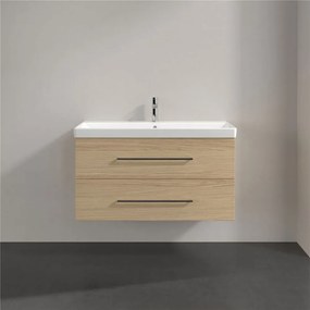 VILLEROY &amp; BOCH Avento závesná skrinka pod umývadlo, 2 zásuvky, 980 x 452 x 514 mm, Nordic Oak, A89200VJ