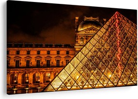 Obraz Louvre v Paríži (90x60 cm)