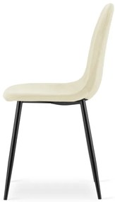 Set troch jedálenských stoličiek COMO béžový (3 ks)