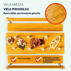 Pivný set PRAKTIK s operadlami, 170cm, hnedá Jurhan
