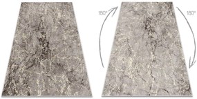 Koberec MIRO 52003.801 Mramor, protišmykový, prateľný, sivý