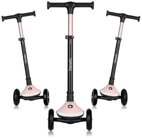 Lionelo - Detská kolobežka MEY 3xAAA Pink Rose