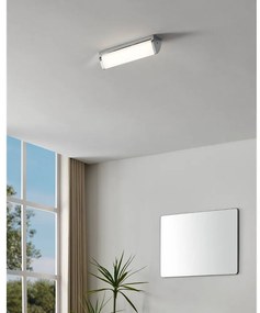 LED nástenné svietidlo v striebornej farbe GITA 2 – EGLO