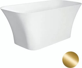 Besco Voľne stojaca vaňa z liateho mramoru Assos 160x70 BESCO-Typ výpuste: Click-Clack štandard, chróm, BESCO-Rozmery: 160x70, BESCO-Farba: Biela