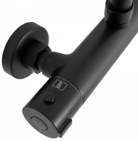 REA-P8804 - Sprchová súprava s termostatickou batériou BLISS v matnej čiernej