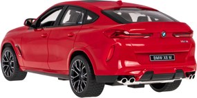 BMW X6 M červený RASTAR model 1:14 Auto na diaľkové ovládanie + 2,4 GHz diaľkové ovládanie