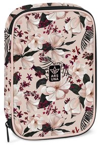 Peračník 1zip poschodový Flowery Pink ARS UNA