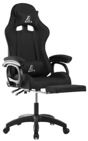 Čierne herné kreslo SNAKE
