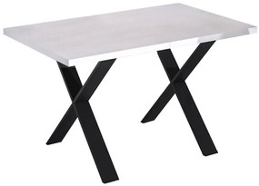 Jedálenský stôl X-210 Biely lesk