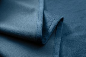 Petrolejový zatemňovací záves VELVET 140x270 cm Zavesenie: Riasiaca páska