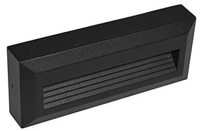 Vonkajšie schodiskové svietidlo KORA LED/1,2W/230V IP54 4000K čierna