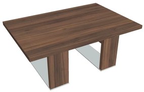 Konferenčný stolík Verno+ S 120 x 80 cm, orech / vanilka