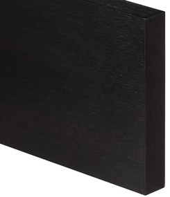 BONTEC Polička, mdf, čierna, P-023 BK Farba: Hnedá