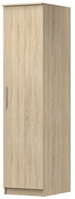 Šatníková skriňa Svalga 1D (dub sonoma). Akcia -20%. Vlastná spoľahlivá doprava až k Vám domov. 1014276