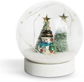 LED Vianočná dekorácia 7xLED/2xAA snehuliak