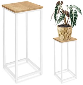 Stojan na kvety ARBEN CRAFT biely 60 cm