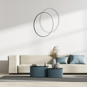 Závesné LED svietidlo Saturno, 1x LED 46w, 4000k, b