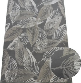 BE Koberec Zurich 1925 BEIGE GREY – sivý obdĺžnikový Rozmer: 60x100 cm