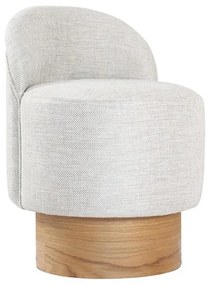 Detské kreslo RIKI 40x47 cm svetlošedé