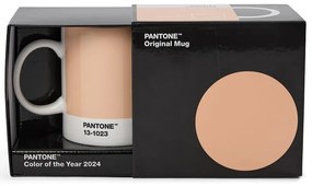 Oranžový keramický hrnček 375 ml Peach Fuzz 13-1023 – Pantone