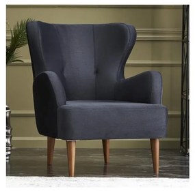 Kreslo ušiak NEKO antracit