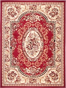 TA Koberec F739A ČERVENÝ ATLAS PP Rozmer: 130x190 cm