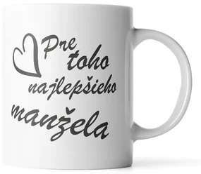 Sablio Hrnek Pro toho nejlepšího manžela - 890 ml - XXL