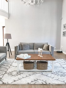 Koberec BERBER FEZ GO535, krémovo -hnedý, strapce, Shaggy