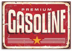 Gario Obraz na plátne Ceduľa retro benzín Rozmery: 60 x 40 cm