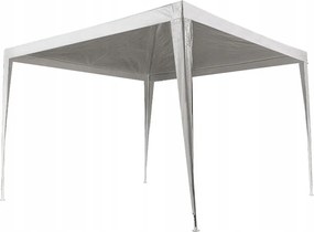 CH Biely skladací záhradný altánok 3 x 3 m