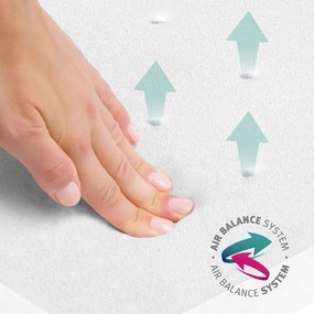 Penový detský matrac s odnímateľným poťahom 99x114 cm Safe Asleep® – Roba