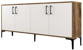 Skrinka Kiev Walnut and White