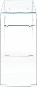 Sklenený konzolový stolík 35x110 cm Iride – Bizzotto