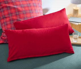 Obliečky na vankúše z mikrovlákna a flanelu, 2 ks