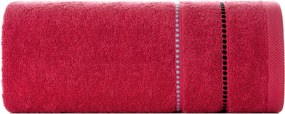 FROTÉ UTERÁK SUZI SADA 3KS 70X140 CM ČERVENÁ