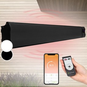 Cosmic Beam Smart 30, infračervený ohrievač, 3000 W, ovládanie cez aplikáciu, čierny