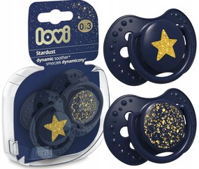 Dynamický cumlík Lovi Stardust 0-3m 2 ks