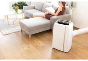 Sencor - Inteligentná mobilná klimatizácia 3v1 1450W/230V 12000 BTU Wi-Fi biela + DO