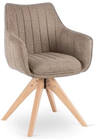 PROXIMA.store - Otočná jedálenská stolička LEMON FARBA: béžová
