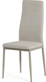 Jedálenská stolička látka/kov DCL-V5031 Farba: Béžová