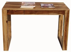 furniture-nabytek.cz - Drevený písací stôl z masívu palisander 110x55x76
