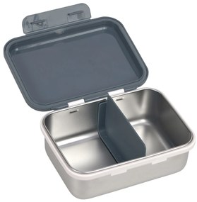 Antikorový desiatový box - Happy Prints midnight blue