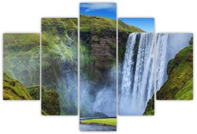Obraz - Vodopád Seljalandsfoss (150x105 cm)