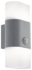 Eglo 97313 - LED Vonkajšie nástenné svietidlo so senzorom FAVRIA 1 2xLED/5,5W/230V
