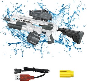 LEAN Toys M16 Space Gun Elektrická vodná pištoľ 1350ml