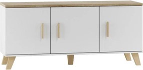 TV stolík Lotta I 150 cm dub sonoma/biely