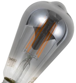 Sada 5 ks Inteligentné stmievateľné LED žiarovky E27 ST64 dymové 4,9 W 150 lm 1800 K
