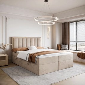 MANŽELSKÁ POSTEĽ MELISSA 140X200 ROYAL VELVET BÉŽOVÁ